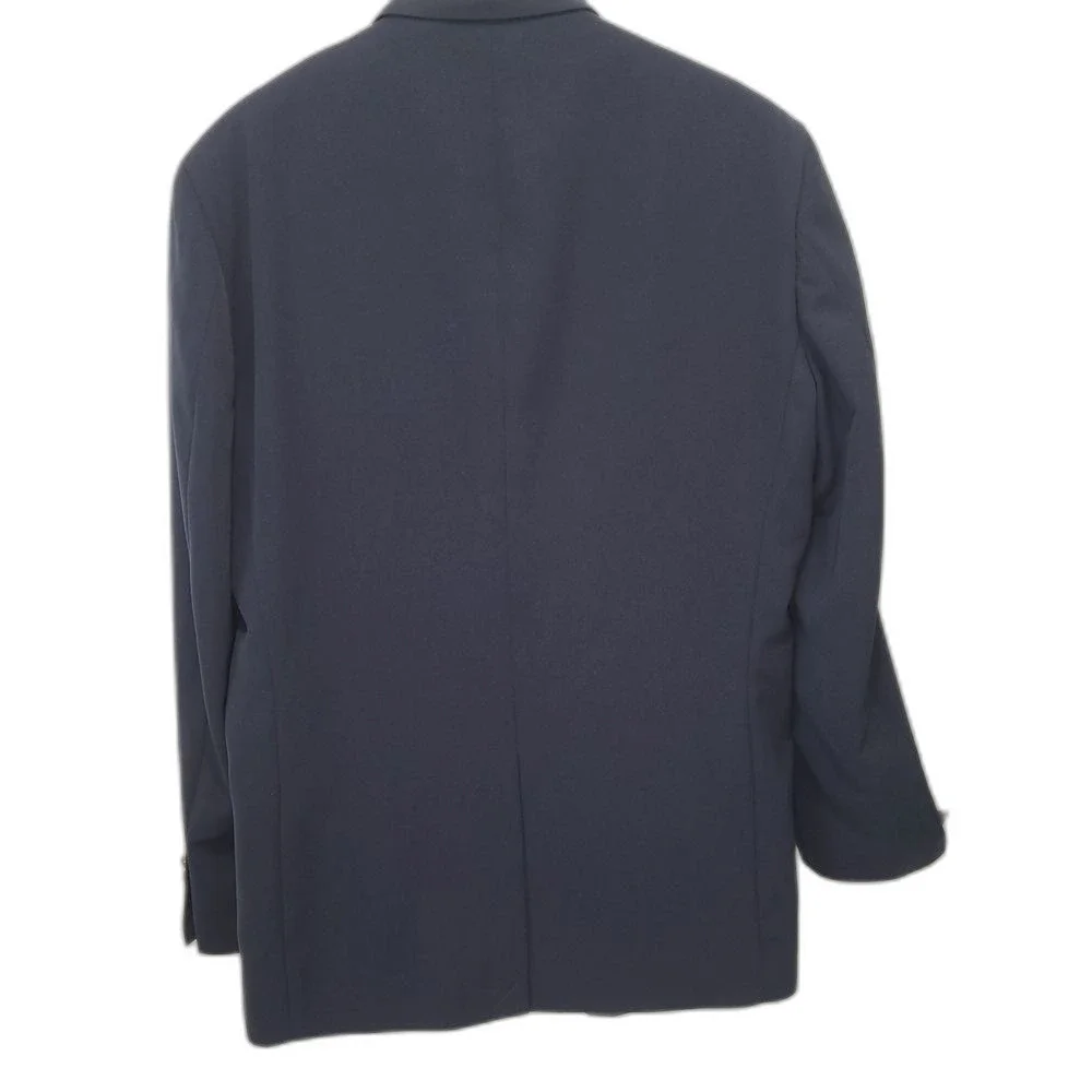 NEW L L Bean Classic Navy Blazer with Gold Buttons 40 Tall